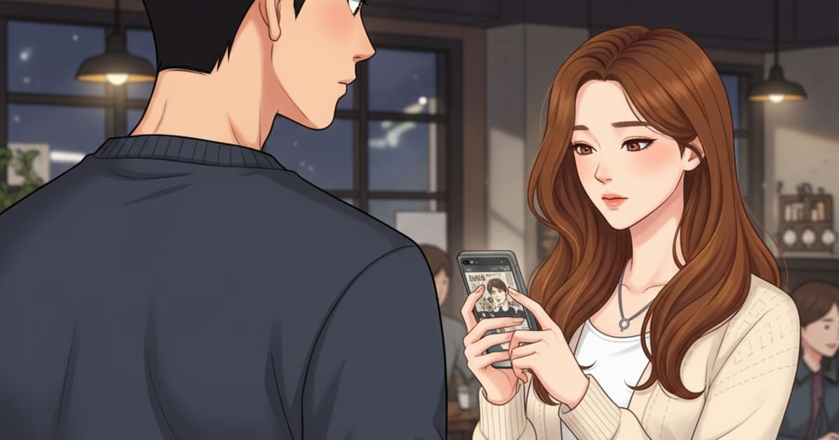 Webtoon-style AI comic panel — AI comic page generated with Tervix's AI Comic Maker